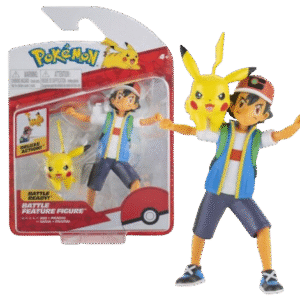 pokemon ash and pikachu battle action