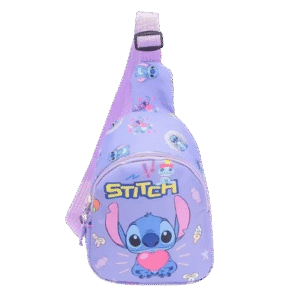 lilo & stitch purple shoulder bag
