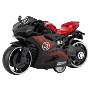 Mini Motorcycle Pull-Back Bike (Red)