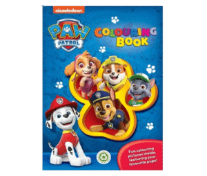 paw patrol colouring book