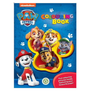 paw patrol colouring book