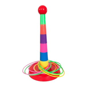 Rainbow Ring Toss Game