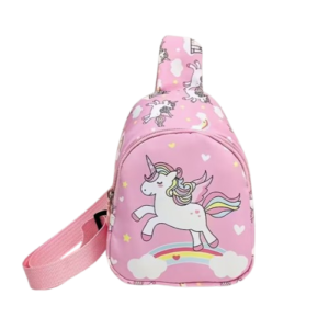 Pink Unicorn Chest Bag